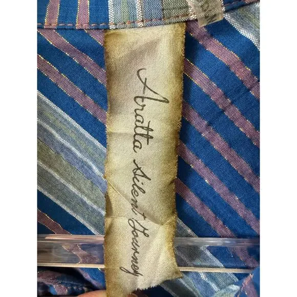 NEW Aratta Silent Journey Maxi Shirt Dress Veronica Medium Floral Boho Duster - Picture 5 of 8